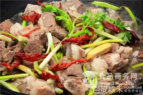 陕北横山铁锅炖羊肉