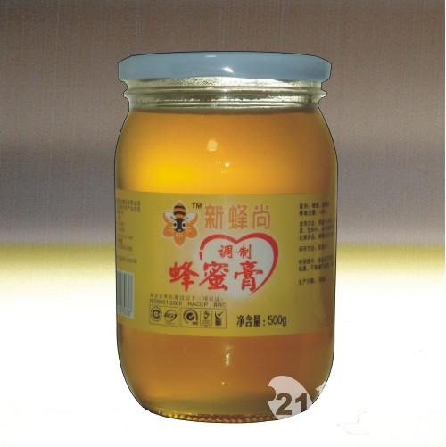 500克一斤蜂蜜玻璃瓶蜂蜜罐子
