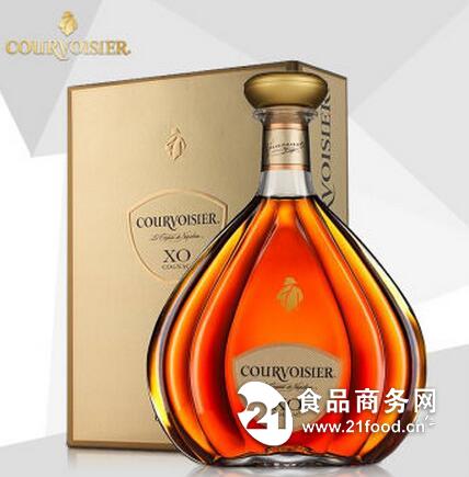 批发洋酒法国进口courvoisier拿破仑xo金尊干邑白兰地有盒洋酒
