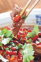 重庆串串香肉片糕点嫩菜品慕蓝卡小白特色图片